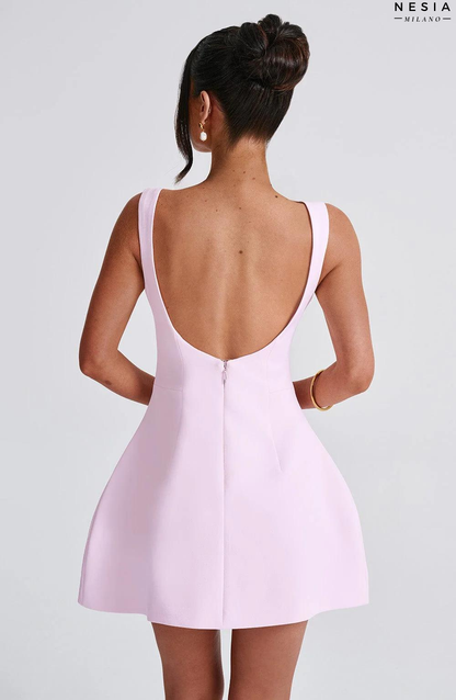 Rosa Mila Minikleid von Nesia